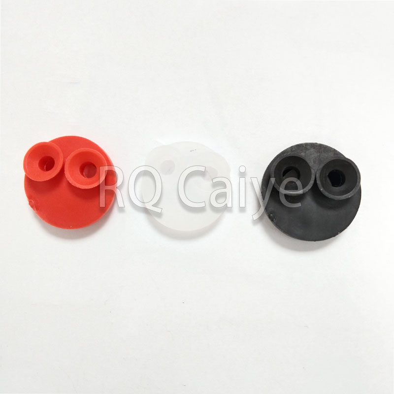 Commercial Offset Printing - 100Pieces Black/Red/White Rubber Sucker G2.028.405 66.028.405